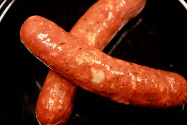 homemade andouille sausage