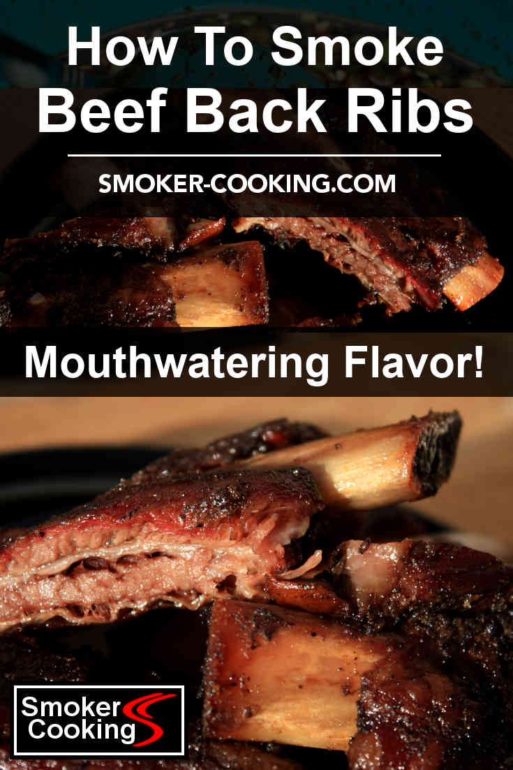 Gorgeous beef ribs, smoked to perfection and ready to be devoured! Pin to save