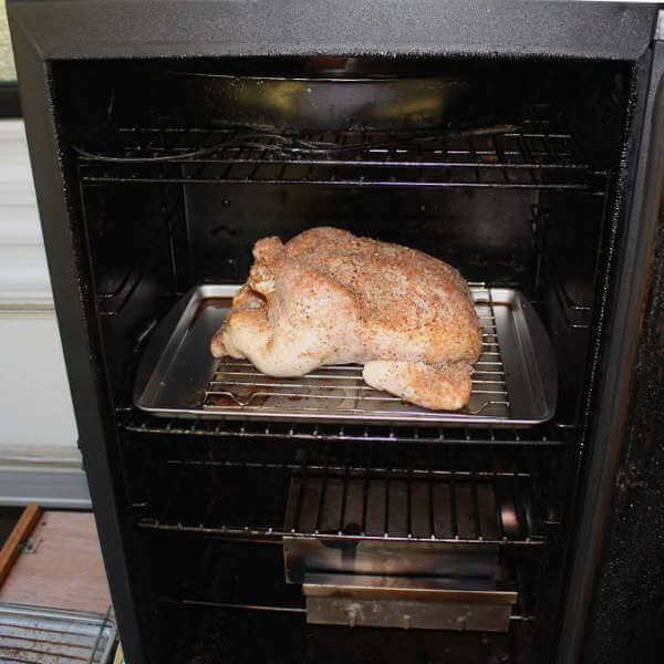 30 inch Electric Smoker with Side Wood Chip Loader